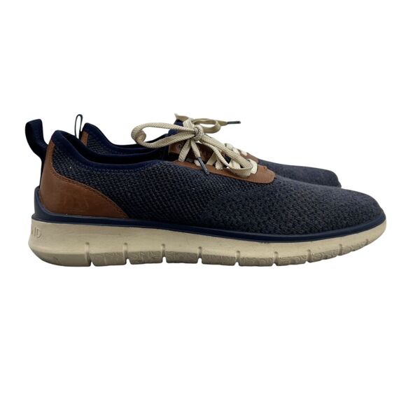 Cole Haan Mens 9 Sneakers Navy Generation Zerogrand Stitchlite Lace Up Shoes - Picture 1 of 13